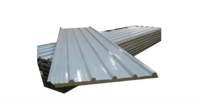 ساندویچ پانل سقفی طرح شادولاین (ذوزنقه ای)